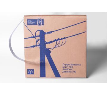 Стрічка бандажна INOX 189 (Львівська Ізоляція)